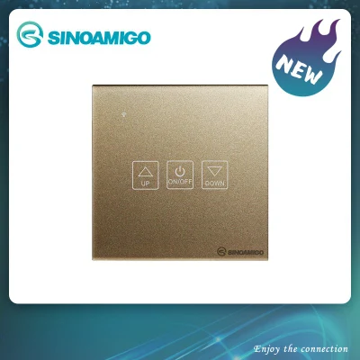 Sinoamigo Smart Home Series WiFi Interruptor de parede inteligente com controle remoto, sistema de iluminação dimming