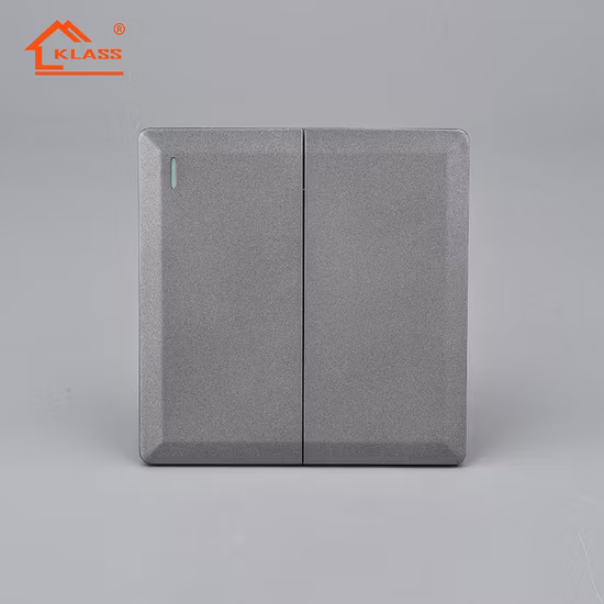 Fifty Shades of Grey Square Type 1 Gang 2 Gang 1 Way 2 Way Light Switch Sockets From Switch Socket Manufacturer