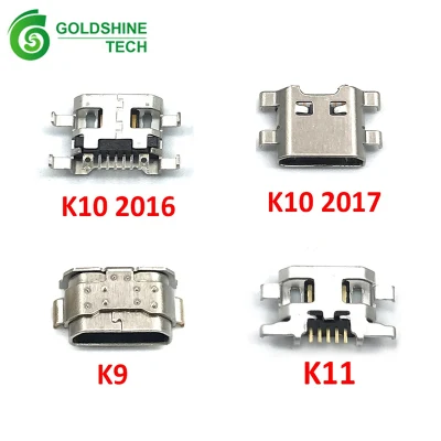 Micro Mini USB Conector de Soquete Carregador Porta de Carregamento para LG K9 K11 K10 K4 2017 K10 2016 Peças Móveis Telefone Sobressalente